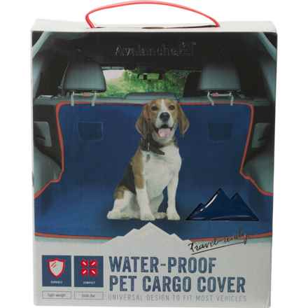 Avalanche Pet Cargo Seat Cover - 57x57”, Waterproof in Blue/Red