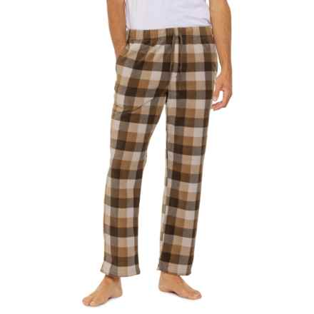 Avalanche Plaid Pajama Pants in Brown Plaid