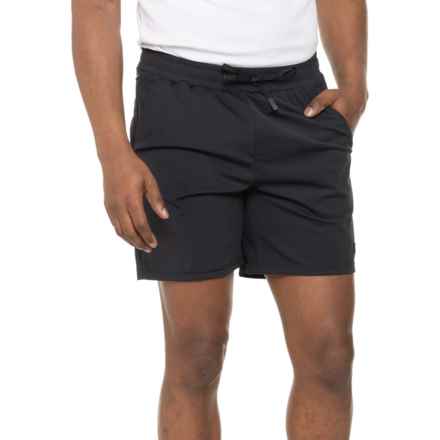 Avalanche Pocketed Shorts - 7” in Black