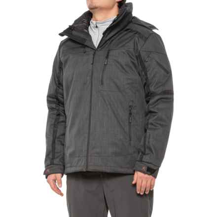Avalanche Quilted Jacket - 3-in-1, Waterproof, Insulated in Charcoal