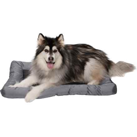 Avalanche Roll-Up Travel Dog Bed with Handle - 26x37” in Red