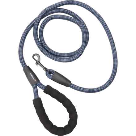 Avalanche Rope Dog Leash with Foam Handle - 72” in Black