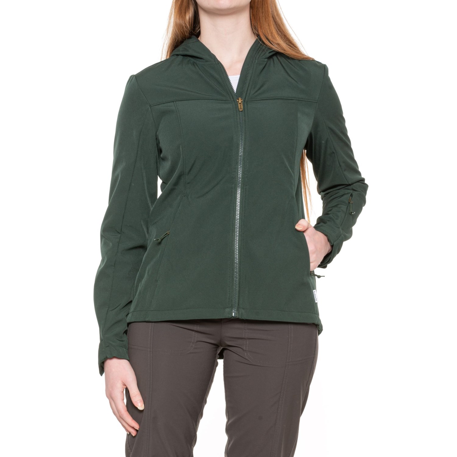 Avalanche Sapphire Soft Shell Hooded Jacket (For Women)