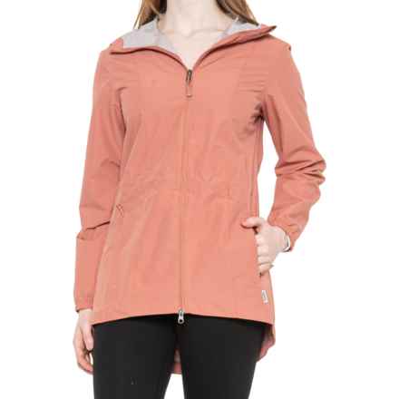 Avalanche Shirley Rain Jacket - Waterproof in Weathered Red
