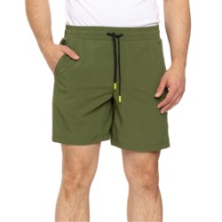 Avalanche Stretch-Woven Ripstop Shorts in Dark Olive