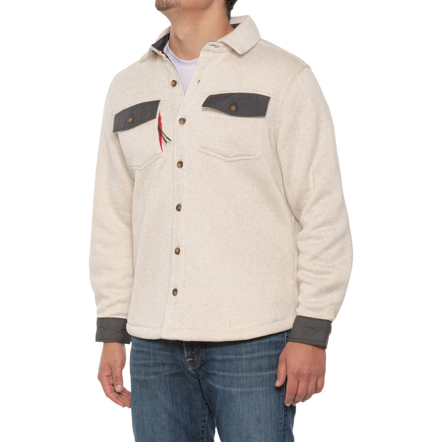 Avalanche Sweater Fleece Shirt Jacket (For Men)