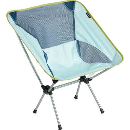 Avalanche Ultralight Collapsible Camp Chair in Blue Lime
