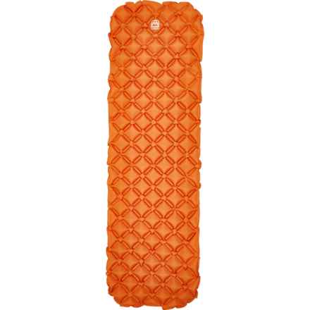 Avalanche Ultralight Sleeping Pad - Inflatable in Orange