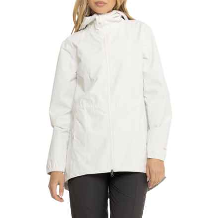 Avalanche Unlined Rain Trench Coat in Gardenia