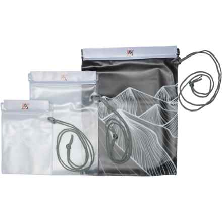 Avalanche Water-Resistant Dry Bag Set - 3-Pack in Grey Print