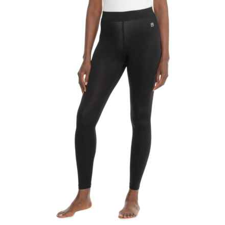 Avalanche Wool-Blend Base Layer Leggings in Black