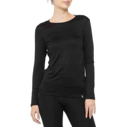 Avalanche Wool-Blend Base Layer Top - Long Sleeve in Black