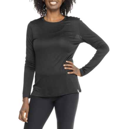 Avalanche Wool-Blend Base Layer Top - Long Sleeve in Black