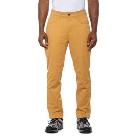 Avalanche Woven Flannel-Lined Pants in Mustard