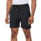 Avalanche Woven Ripstop Shorts in Black