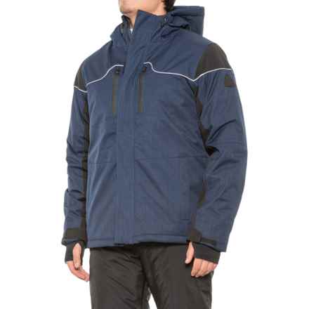 Avalanche Yarn-Dyed Ski Jacket - Waterproof, Insulated in Navy