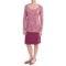 8838P_2 Aventura Clothing Amina Shirt - Burnout Jersey, Long Sleeve (For Women)