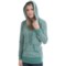 8878A_2 Aventura Clothing Camille Burnout Thermal Hoodie (For Women)