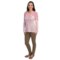 8838T_2 Aventura Clothing Chamae Shirt - Burnout Jersey, Long Sleeve (For Women)