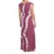 9858T_2 Aventura Clothing Charlize Maxi Dress - Organic Cotton-Modal, Tie-Dye, Short Sleeve (For Women)