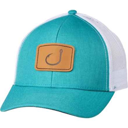 AVID Layday Trucker Hat in Deep Sea Heather