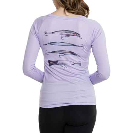 AVID Lures ry Sun Shirt - UPF 50+, Long Sleeve in Lavender