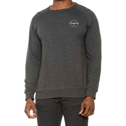Avid Outdoor Frigate Organic Fleece Shirt - Long Sleeve in Charcoal/Black