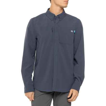 Avid Outdoor Mako Tech Shirt - UPF 50+, Long Sleeve in Navy