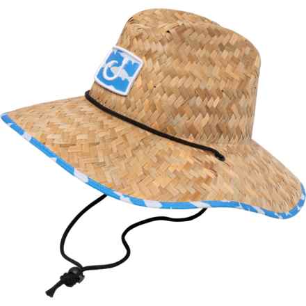 AVID Sundaze Straw Hat (For Big Boys) in Salt Water
