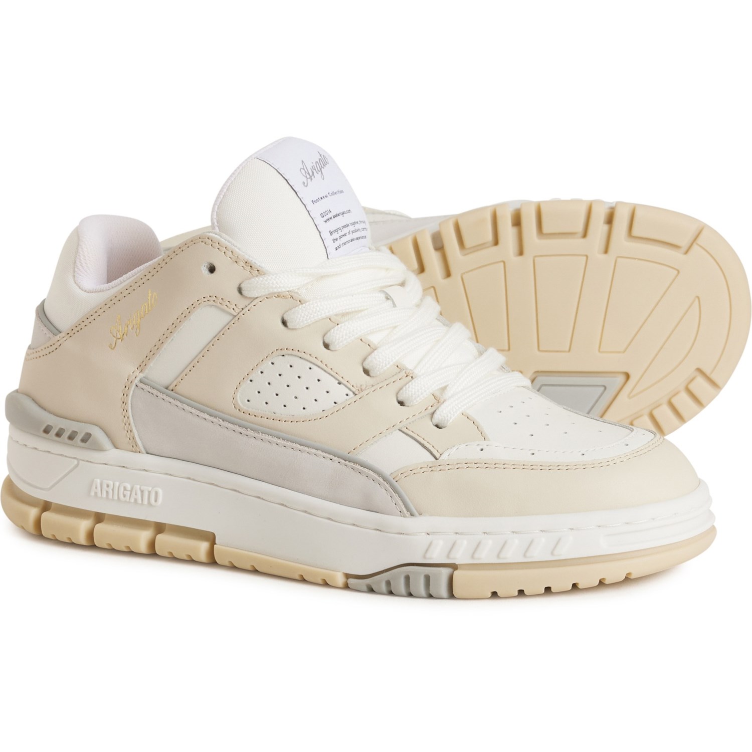 【関税込み】Area Lo Sneakers - Axel Arigato - Leather - Beig Axel Arigato Made in Portugal Area Lo Sneakers (For Women