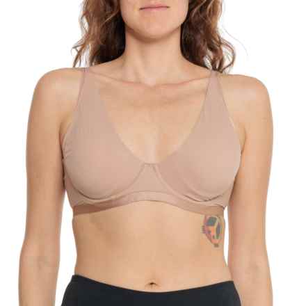 B. TEMPT'D BY WACOAL Nearly Nothing Plunge Bra - Underwire in Nude