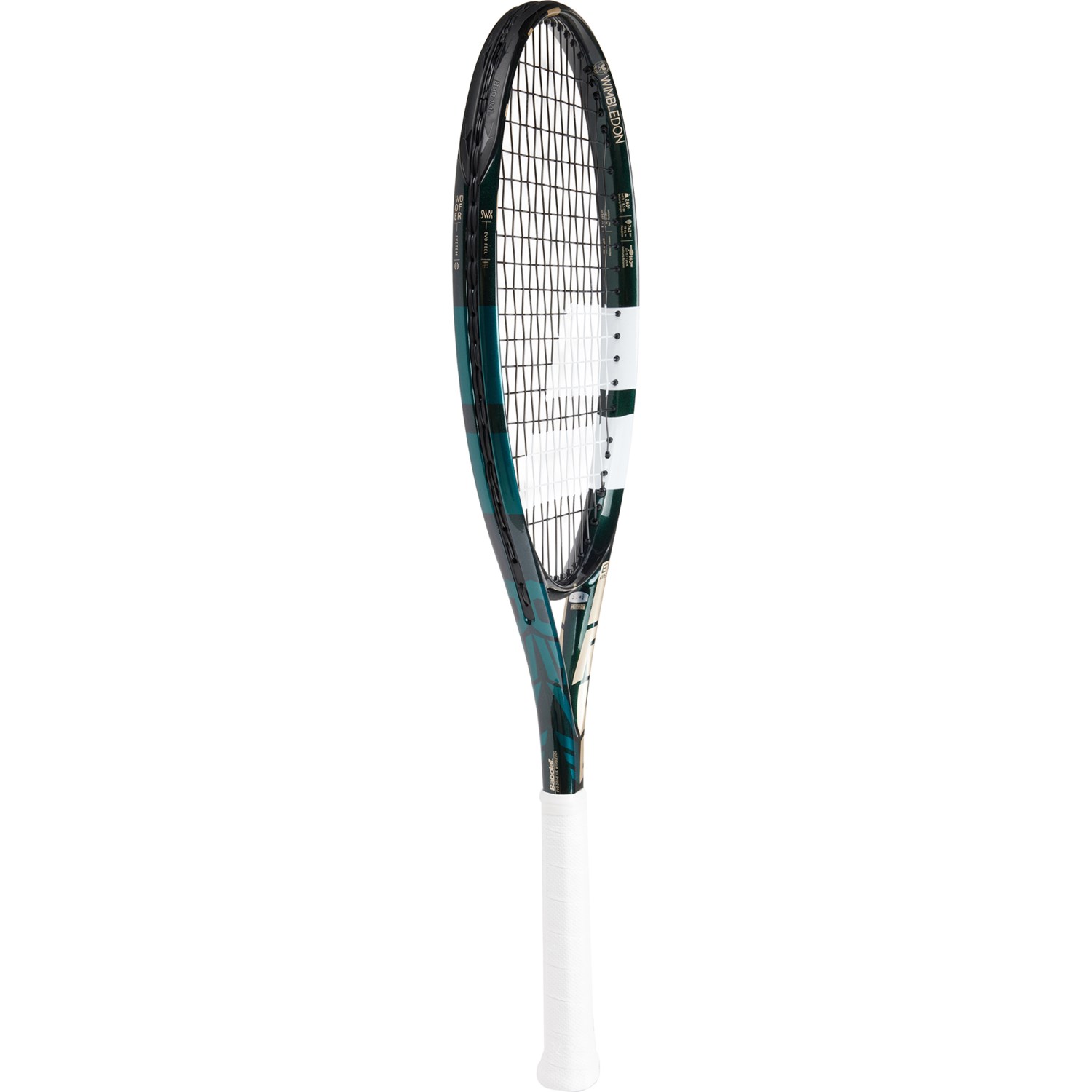 Babolat Evo Drive 115 Wimbledon Pre-Strung Tennis Racquet - Grip Size 4 -  Save 77%