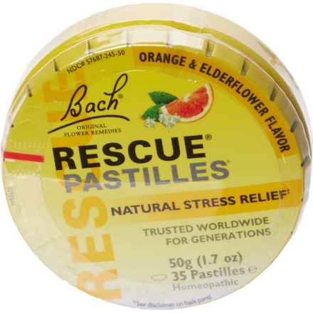 Bach Rescue Natural Stress Relief Rescue Pastilles - 35-Count in Multi