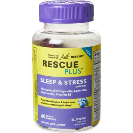 Bach Rescue Sleep and Stress Gummies - 60-Count in Multi