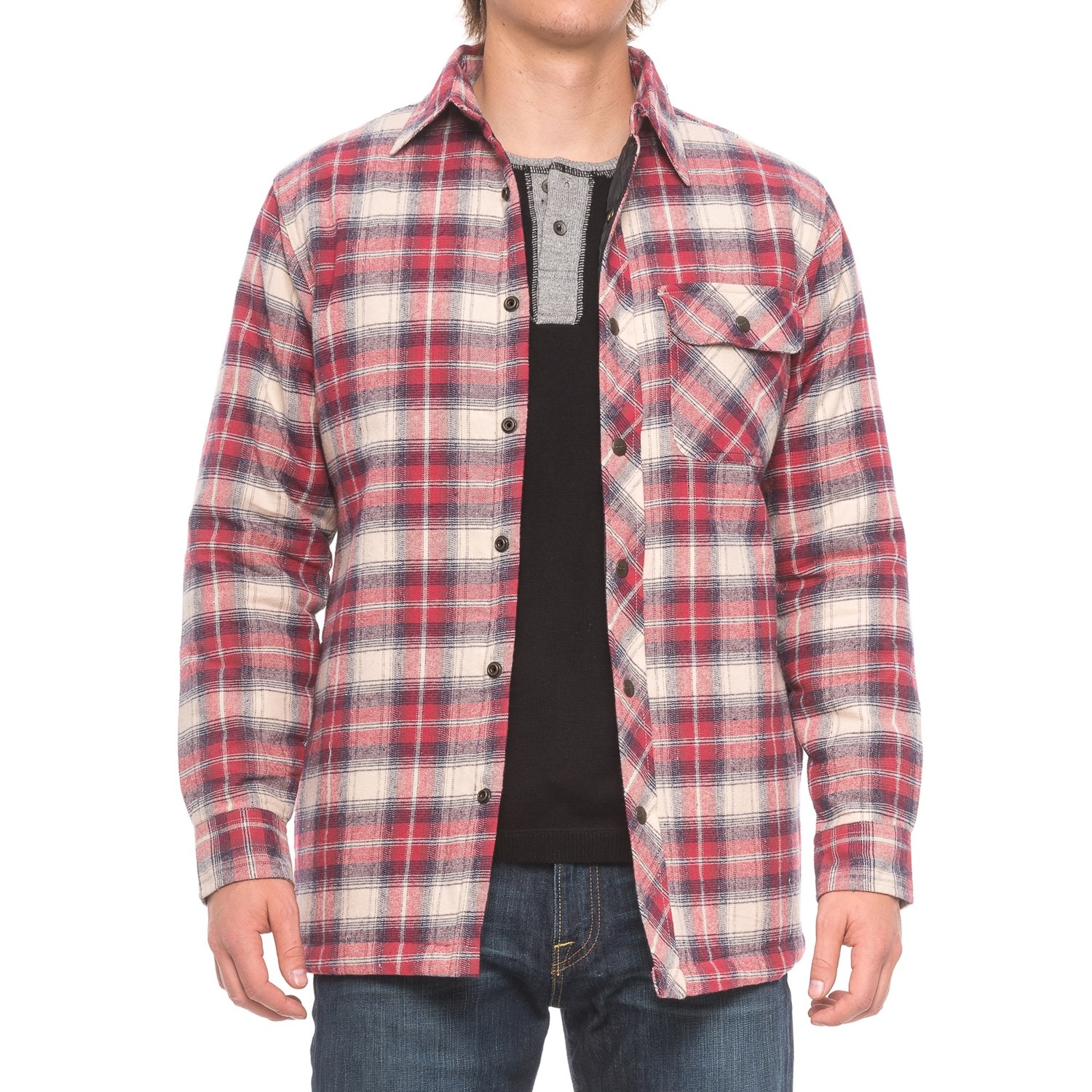 Backpacker Flannel Shirt Jacket (For Men)
