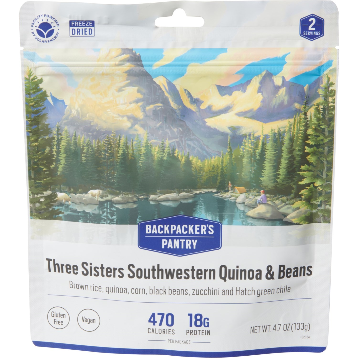Backpackers Pantry Three Sisters Southwestern Quinoa and Beans - 2 Servings
