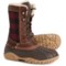 Baffin Jasper Pac Boots - Waterproof, Leather (For Women) in Red/ Black Palid