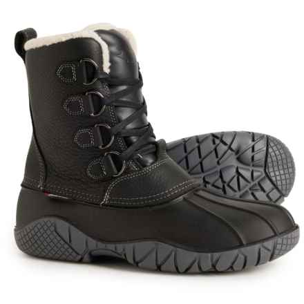 Baffin Yellowknife Pac Boots - Waterproof, Insulated, Leather (For Men) in Black