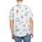 9MGCV_2 BAJA LLAMA Brazilian Treats Nighthawk Button-Up Shirt - Short Sleeve