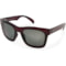 Bajio Cometa Sunglasses - Polarized in Gray/Dark Red Gloss