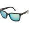 Bajio Paila Sunglasses - Polarized Mirror Lenses (For Men) in Blue Mirror/Black Gloss