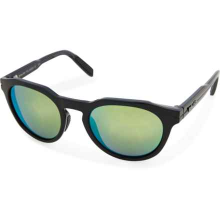 Bajio Paraiso Sunglasses - Polarized Mirror Lenses in Green Mirror/Black Gloss - Closeouts