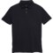 Balance Big Boys Active Golf Polo Shirt - Short Sleeve in Black