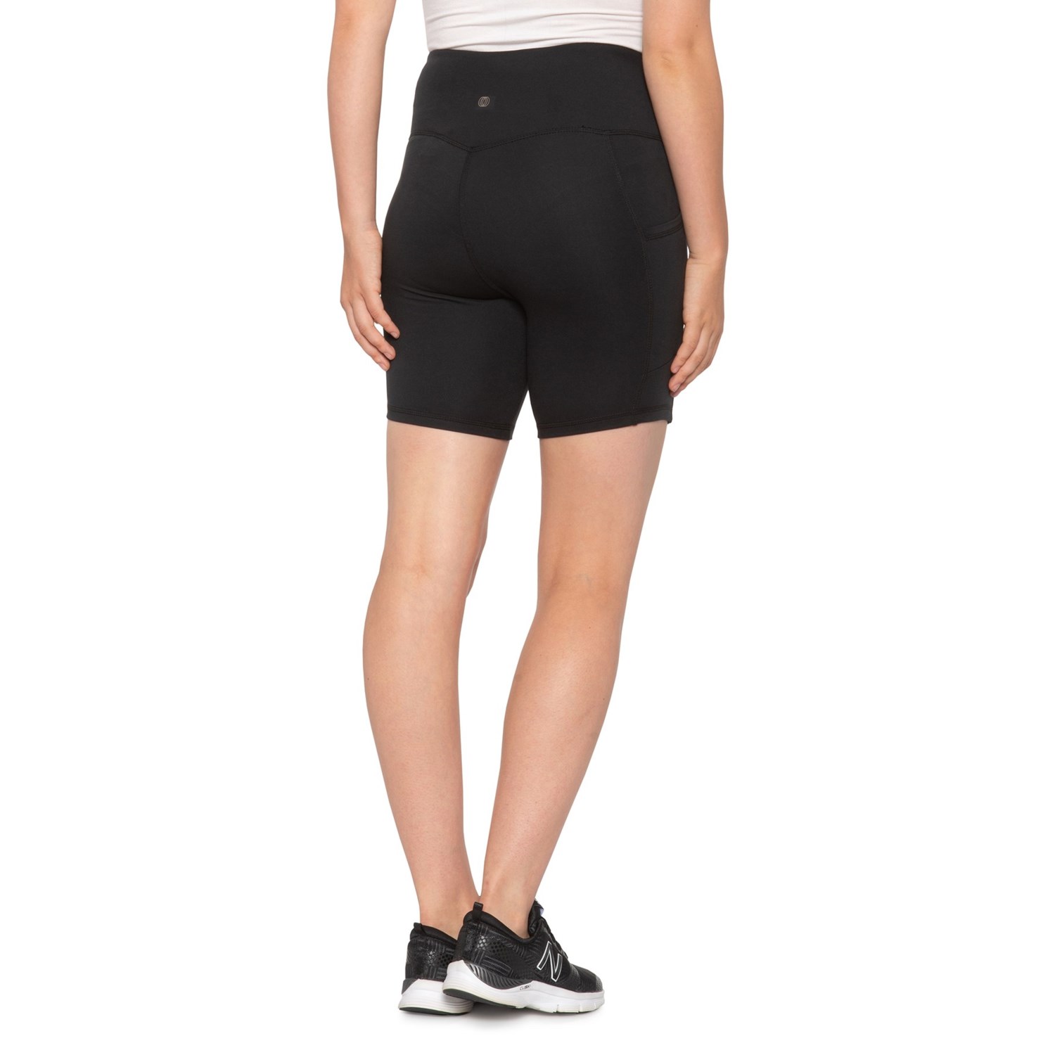 high waisted active shorts