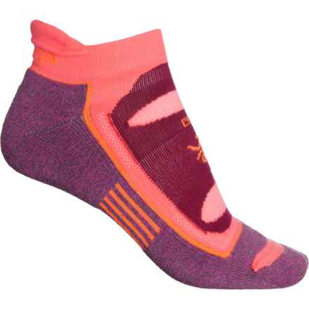 Blister Resist No-Show Socks - Ankle (For Women) in Pink/Purple