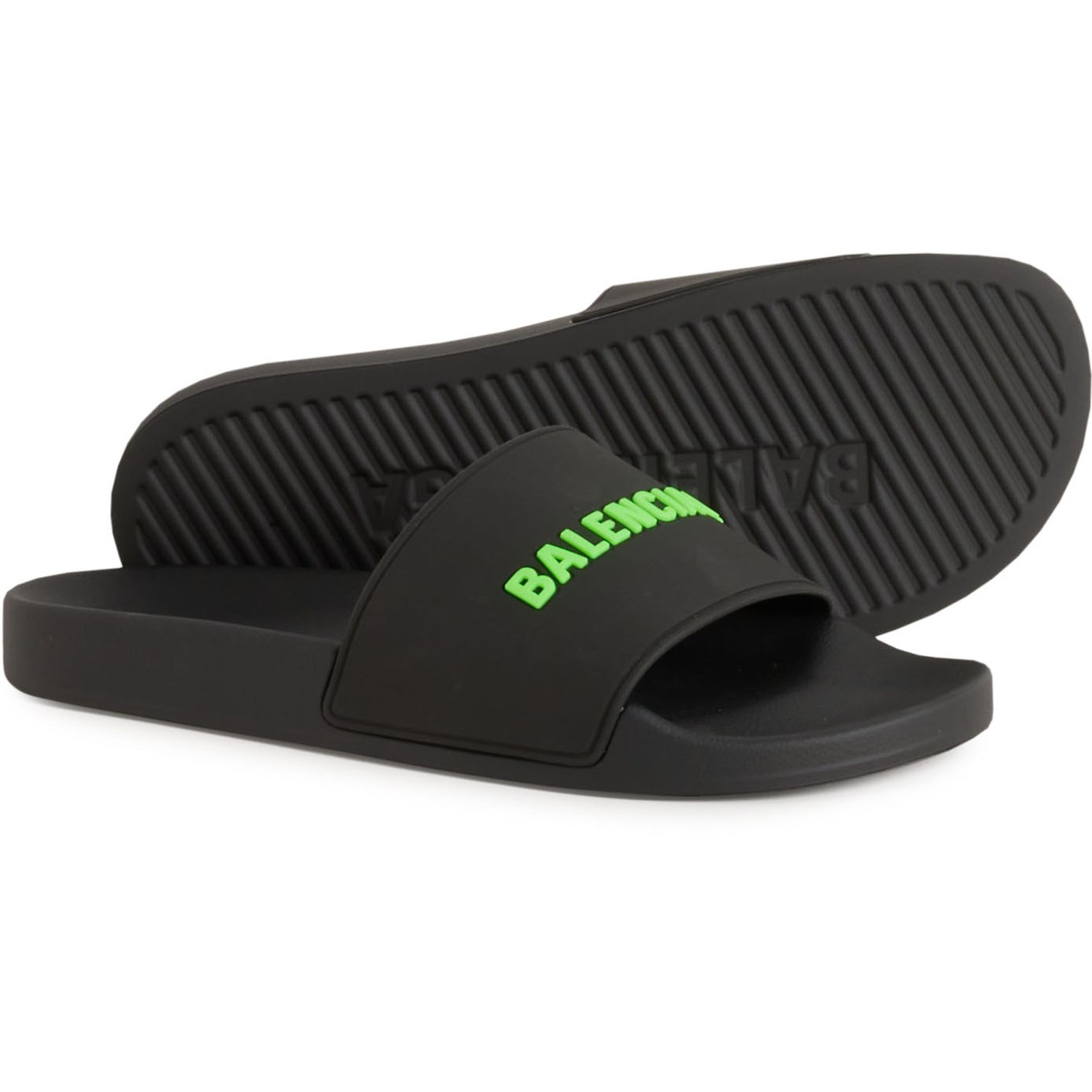 Balenciaga Made in Italy Pool Slide Sandals (For Women