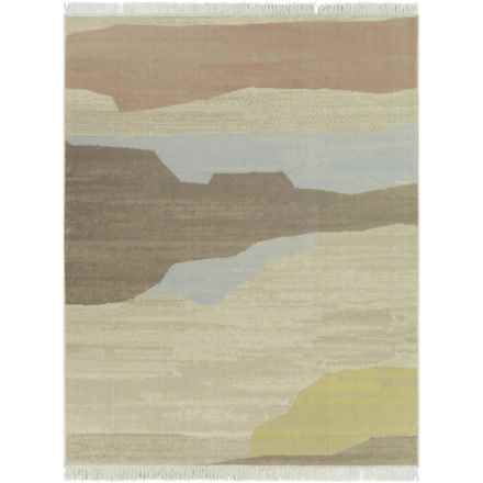 BALTA Neil Abstract Contemporary Area Rug - 5’3”x7’, Brown Multi in Brown Multi