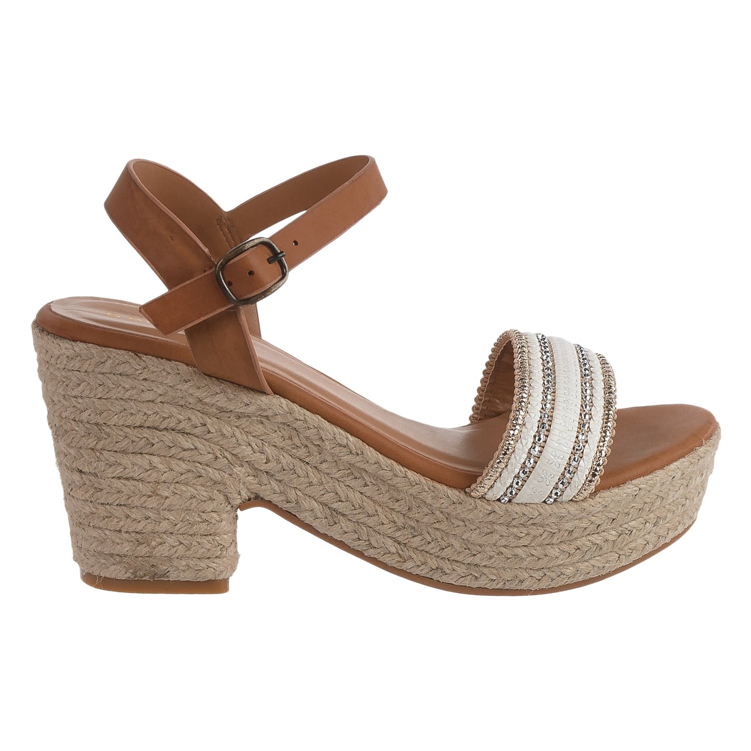 bamboo platform sandals