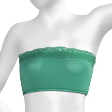 Bamboo Dreams® by Yala Whisper Lace Bandeau - Sleeveless (For Women) in Jade - Closeouts