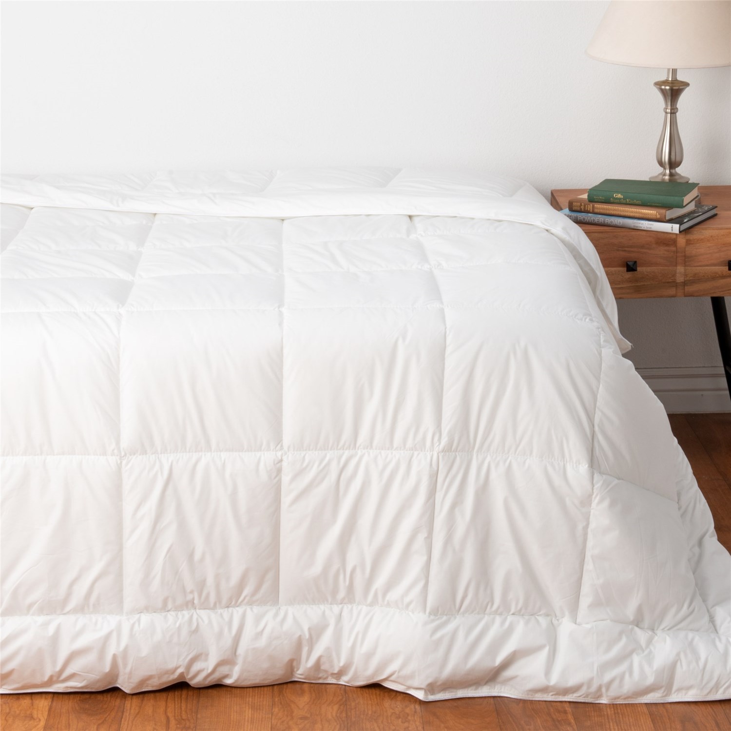 Bamboo Duvet Queen 300 TC Hypoallergenic Comforter White Save 62